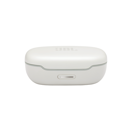 JBL Endurance Peak II - White - Waterproof true wireless sport earbuds - Detailshot 3